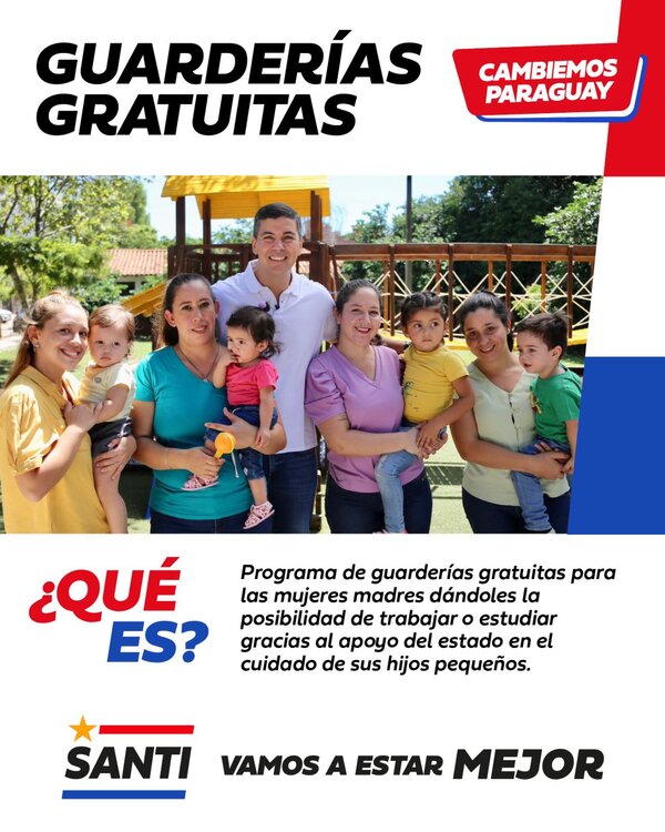 Santi Peña propone guarderías gratuitas para facilitar el trabajo de las madres - El Trueno
