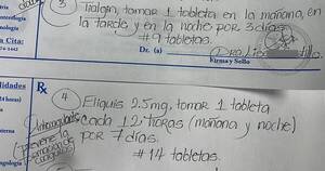 La Nación / Viral: médica con linda caligrafía causa furor en Twitter