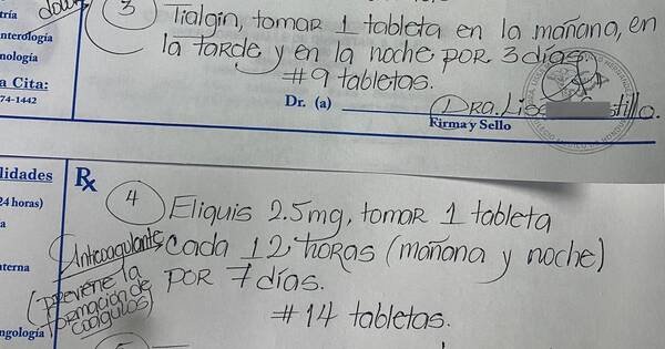 La Nación / Viral: médica con linda caligrafía causa furor en Twitter