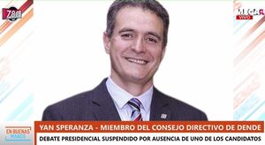 Tras suspensión de debate presidencial, organizador dice que el objetivo era profundizar en los que "realmente tienen chances" - Megacadena — Últimas Noticias de Paraguay