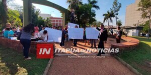 VECINOS DEL BARRIO ITÁ PASO ANUNCIARON HUELGA DE HAMBRE EN RECLAMOS A LA ANDE - Itapúa Noticias