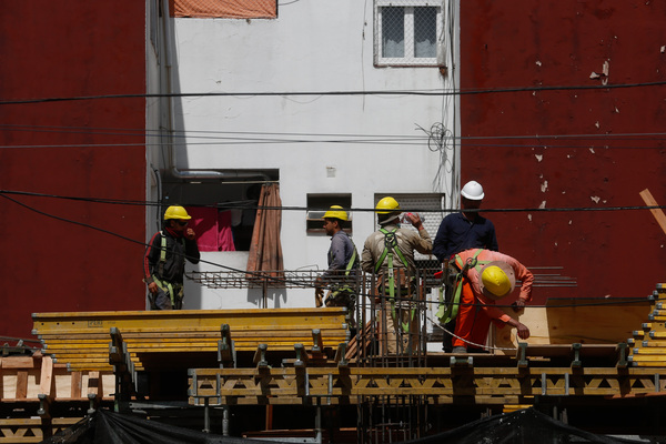 La construcción en Argentina creció 4,3 % en enero - MarketData