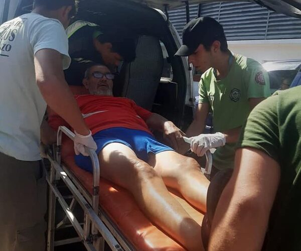Rescatan de la calle al exastro del fútbol Osvaldo Aquino