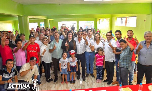 Dirigencia de O´Leary, Minga Guazú, Hernandarias y CDE suman respaldo a Bettina Aguilera