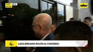 Video: llega Emiliano Rolón al congreso  - ABC Noticias - ABC Color