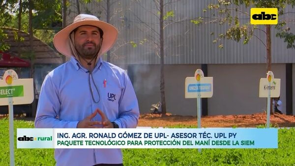 Video: paquete tecnológico para protección del maní desde la siembra - ABC Rural - ABC Color