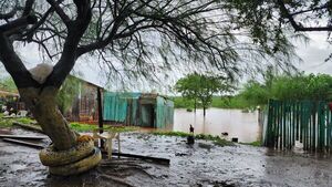 Lluvias generan un gran repunte del río Paraguay: Subió casi 2 metros  