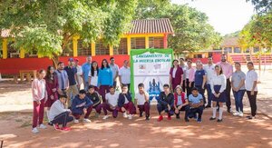 Promueven huertas escolares en el distrito Juan León Mallorquín - La Clave