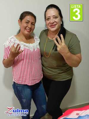 Candidata de Frente Guasu Ñemongueta apoya a Zulma Icassatti para Gobernadora de Amambay