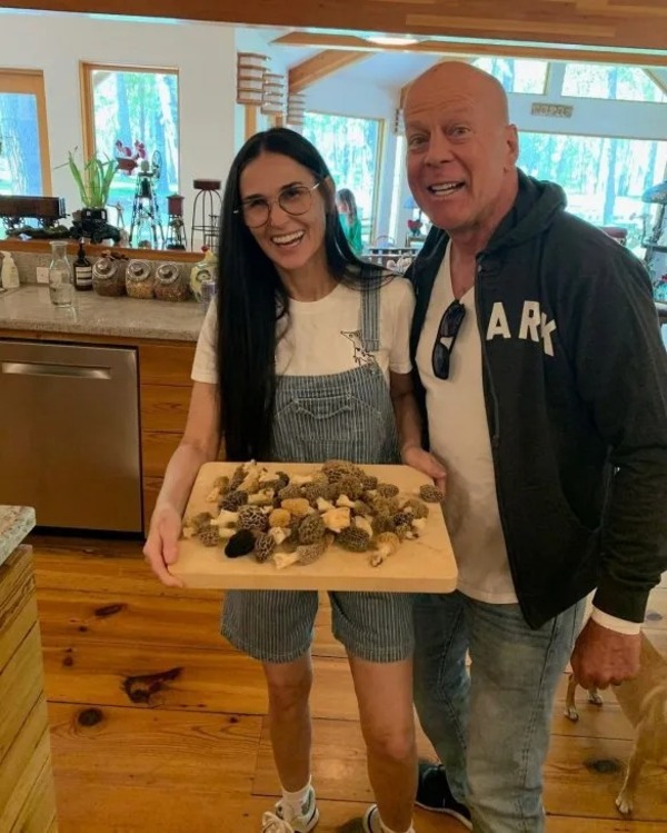 Demi Moore se muda a casa de su ex esposo Bruce Willis para ayudar a cuidarlo