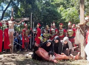 Vuelve el tradicional Vía Crucis “Viviente” en Atyrá - Nacionales - ABC Color
