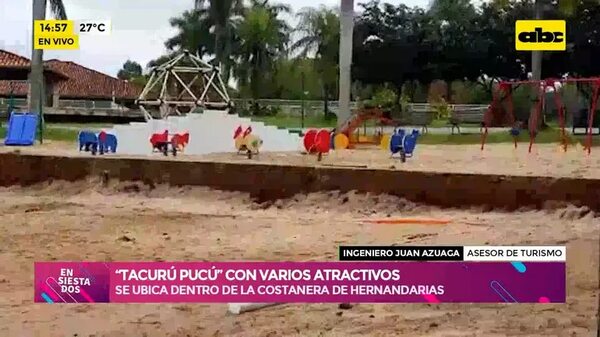 Video: Tacurú Pucú, con varios atractivos turísticos - Ensiestados - ABC Color