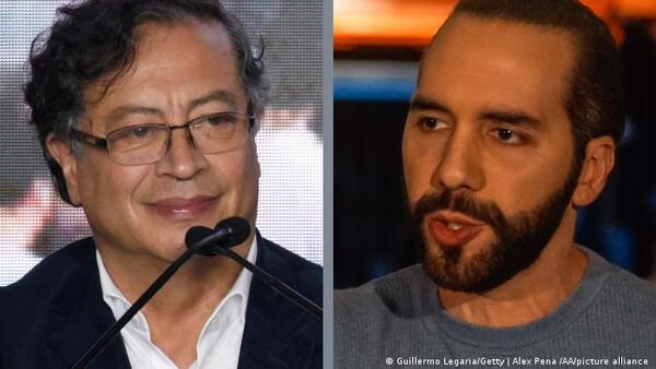 Gustavo Petro a Nayib Bukele: "Aquí el presidente no destituye jueces"