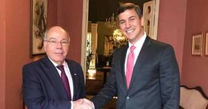 La Nación / “Hablamos de los desafíos que tenemos en conjunto con Brasil”