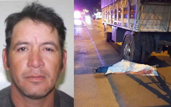Hombre muere arrollado por un camión en Coronel Oviedo - Noticiero Paraguay
