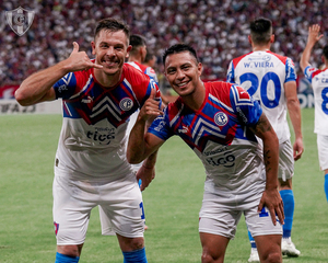 De la mano de Diego Churín, Cerro Porteño volvió a ganar en Brasil