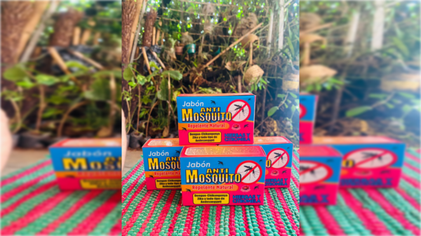En el mercado 4 arrasa el jabón "antimosquito"