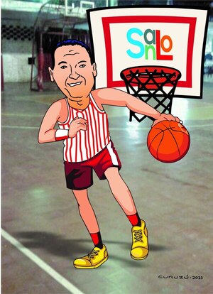 Luis "Marulo" Jiménez y sus 20 años de servicio al basquet del Rayadito » San Lorenzo PY