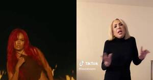 La Nación / Laura Bozzo realizó el “candente” baile de Karol G y Shakira