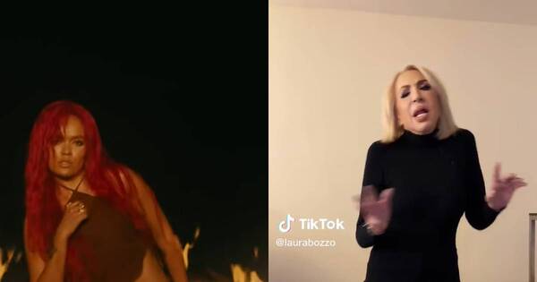 La Nación / Laura Bozzo realizó el “candente” baile de Karol G y Shakira