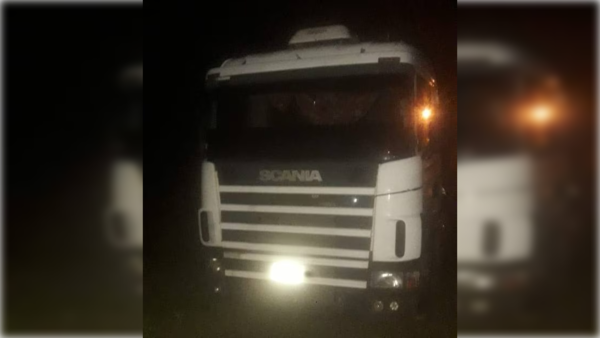 Encontraron camión robado, pero sin los 30 mil kilos de soja que llevaba