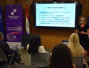 Fundación CIRD y el BID Lab presentan resultados sobre “Desafíos que enfrentan las mujeres para su inserción en el sector tecnológico” del proyecto Programando Paraguay