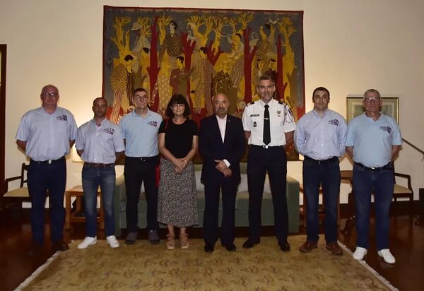 Embajador francés agasajó a bomberos de l’Urgence Internacional – PUI, Francia - Estilo de vida - ABC Color