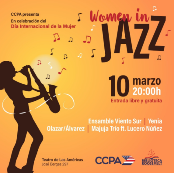 El concierto "Mujeres en el Jazz" se presenta este viernes en el CCPA - .::Agencia IP::.