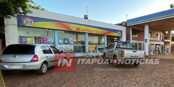 HURTARON DENTRO DE UNA ESTACIÓN DE SERVICIOS EN OBLIGADO - Itapúa Noticias