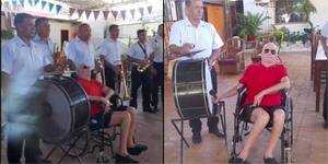 [VIDEO] ¡Don Quemil Yambay festeja sus 85 años con bandita!