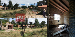 CON UN AVANCE CERCANO AL 50%, CONTINÚA LA CONSTRUCCIÓN DE VIVIENDAS PARA FAMILIAS DE SAN PEDRO DEL PARANÁ - Itapúa Noticias
