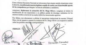 La Nación / Opositores tratan de tapar lamentable propuesta de candidato