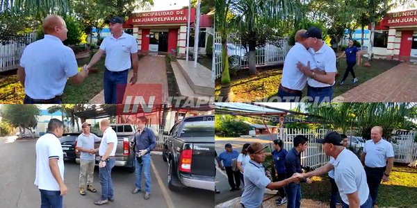 JAVIER PEREIRA VISITÓ SAN JUAN DEL PARANÁ Y GENERÓ ESPERANZA EN LA GENTE - Itapúa Noticias