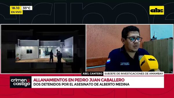 Video: allanamientos en Pedro Juan Caballero - Crimen y castigo - ABC Color