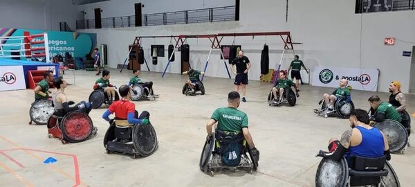 Yacarruedas en el Sudamericano - Polideportivo - ABC Color