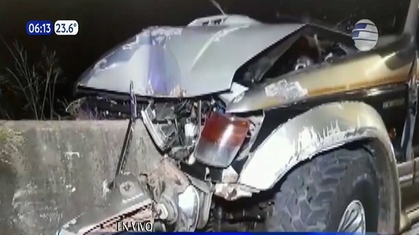 Fatal accidente de tránsito en Mariano Roque Alonso - Noticias Paraguay