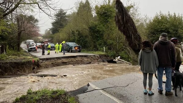 California enfrenta persistentes inundaciones