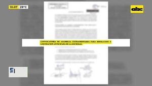 Video: Chajha convoca a asamblea extraordinaria  - no tiene nombre - ABC Color