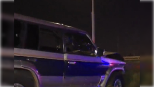 Poli ñandereja en terrible accidente rutero