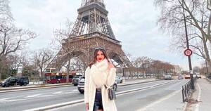 La Nación / Agatha León conquistó París con producción de fotos
