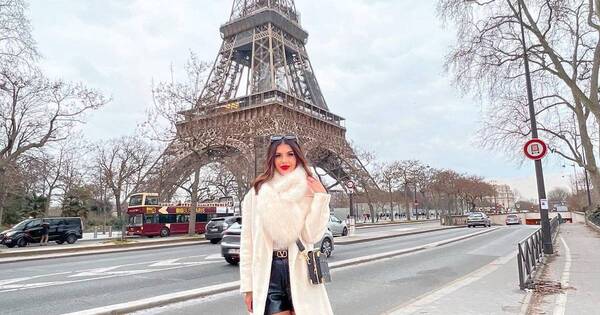 La Nación / Agatha León conquistó París con producción de fotos