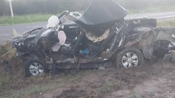 Juez y fiscal resultan heridos tras accidente en Villa Hayes - Noticias Paraguay