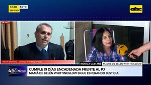 Video: cumple 19 días encadenada frente al PJ - ABC Noticias - ABC Color
