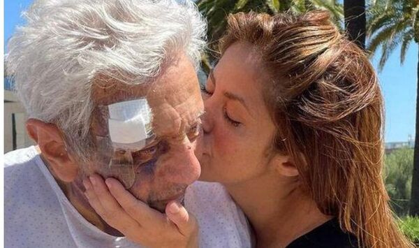 Papá de Shakira será trasladado de Barcelona a Miami para someterlo a delicada operación
