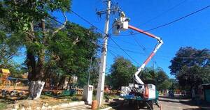 La Nación / Apagones: Ande informó que línea de 500 kv Ayolas-Villa Hayes quedó fuera de servicio