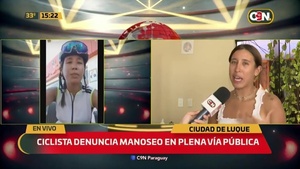 Ciclista denuncia manoseo en plena vía pública - C9N