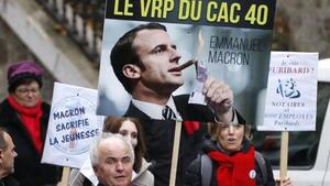 Franceses vuelven a la calle en contra de reforma de pensiones de Macron - El Independiente