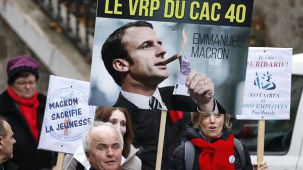 Franceses vuelven a la calle en contra de reforma de pensiones de Macron - El Independiente