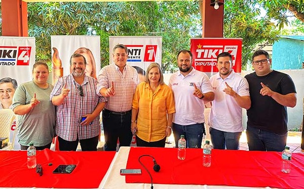 Tiki González y Lilian Samaniego unen fuerzas para las elecciones del 30 de abril | DIARIO PRIMERA PLANA