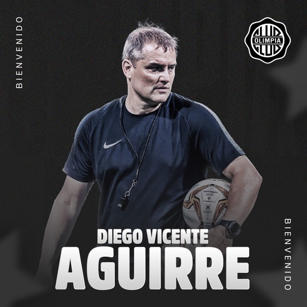 Diego Aguirre toma el timón en Olimpia | 1000 Noticias